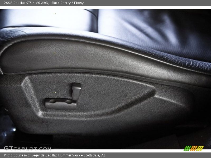 Black Cherry / Ebony 2008 Cadillac STS 4 V6 AWD