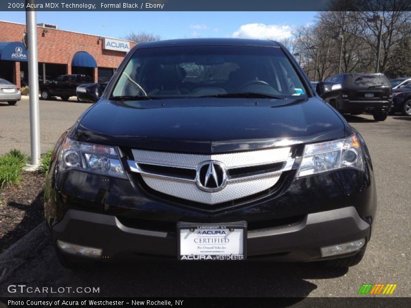 Formal Black / Ebony 2009 Acura MDX Technology