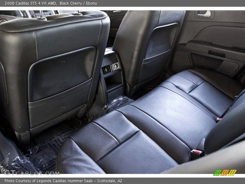 Black Cherry / Ebony 2008 Cadillac STS 4 V6 AWD
