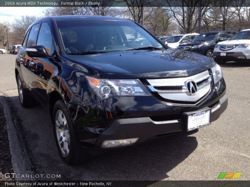 Formal Black / Ebony 2009 Acura MDX Technology