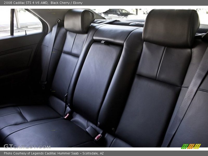 Black Cherry / Ebony 2008 Cadillac STS 4 V6 AWD