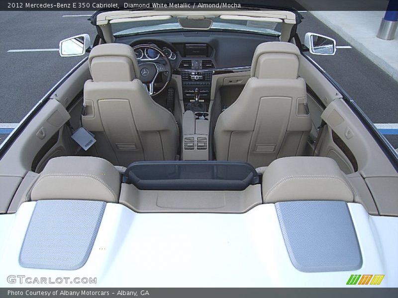 Diamond White Metallic / Almond/Mocha 2012 Mercedes-Benz E 350 Cabriolet