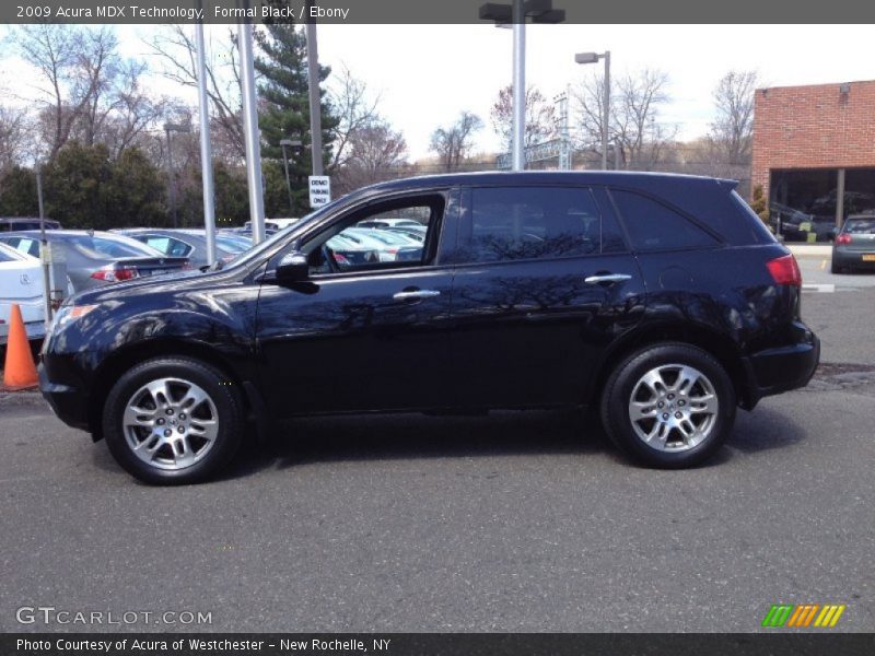 Formal Black / Ebony 2009 Acura MDX Technology