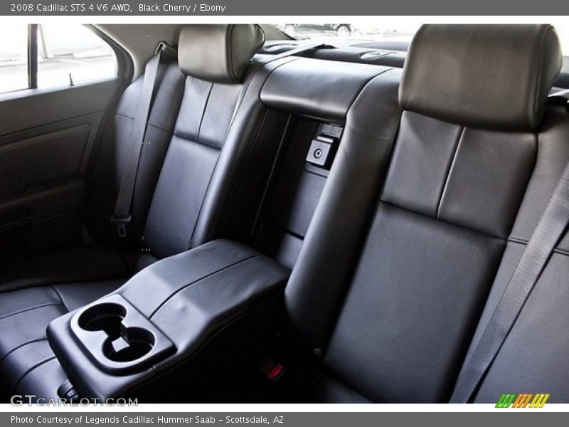 Black Cherry / Ebony 2008 Cadillac STS 4 V6 AWD