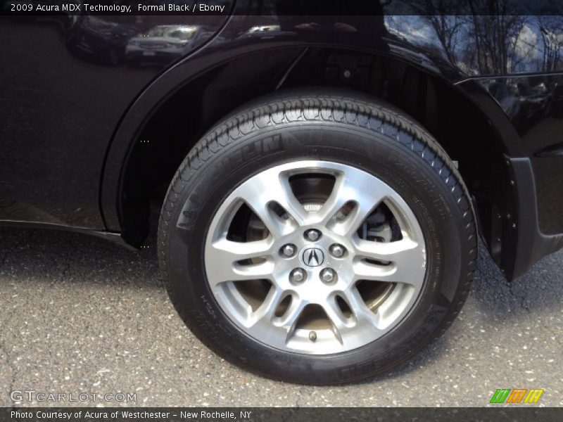 Formal Black / Ebony 2009 Acura MDX Technology