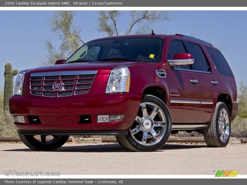 Front 3/4 View of 2009 Escalade Hybrid AWD
