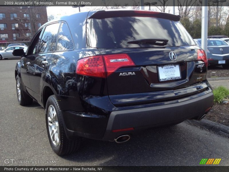 Formal Black / Ebony 2009 Acura MDX Technology