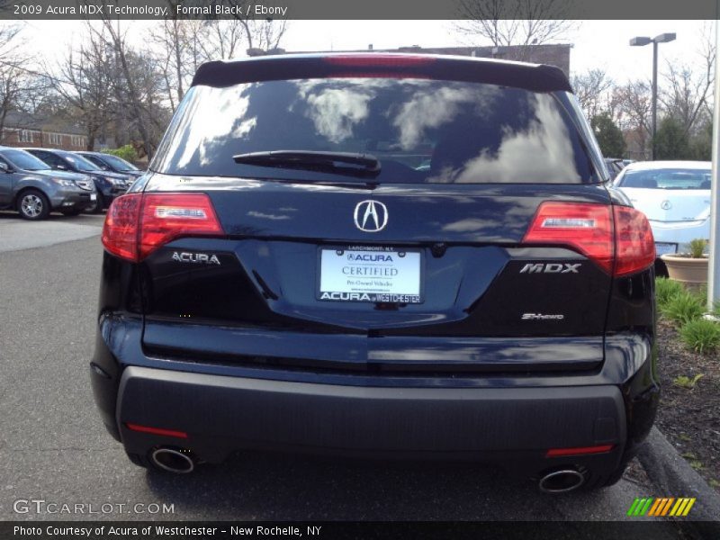 Formal Black / Ebony 2009 Acura MDX Technology