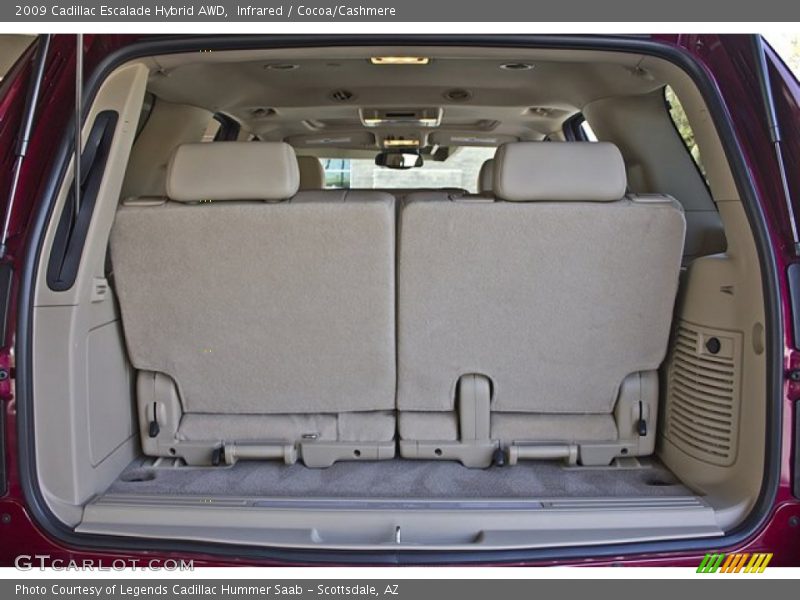 Infrared / Cocoa/Cashmere 2009 Cadillac Escalade Hybrid AWD