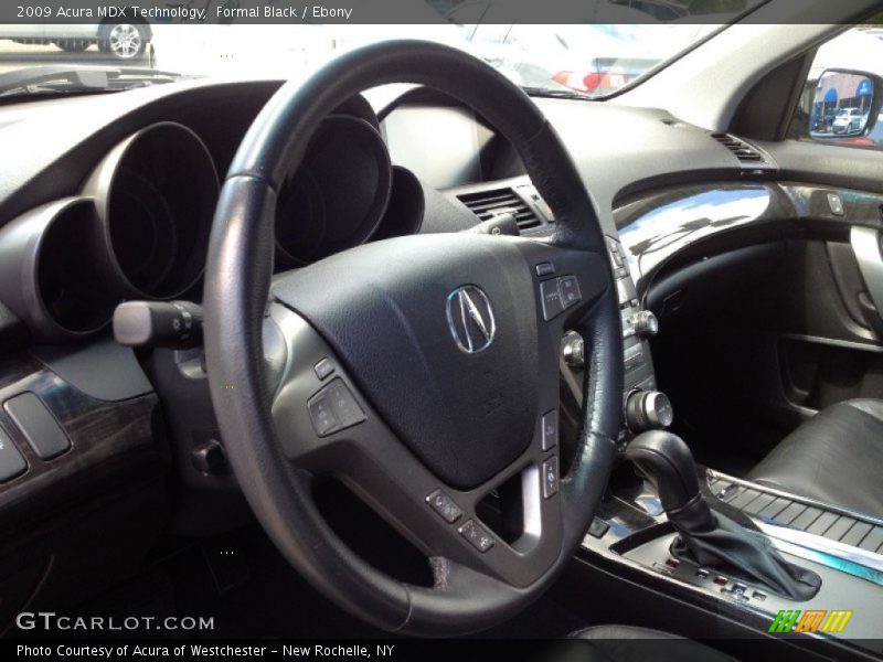 Formal Black / Ebony 2009 Acura MDX Technology
