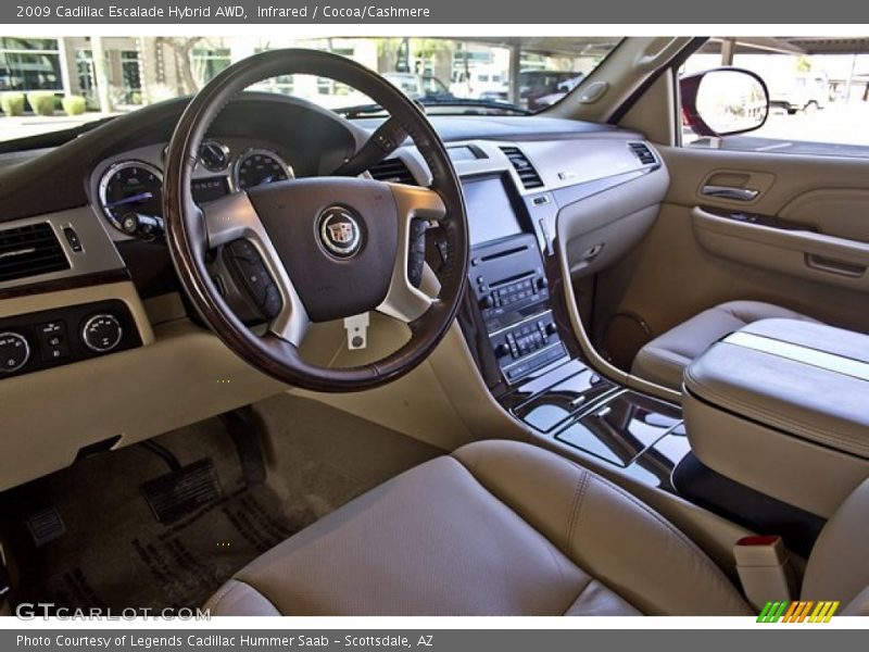 Infrared / Cocoa/Cashmere 2009 Cadillac Escalade Hybrid AWD