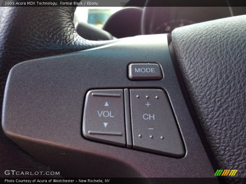 Formal Black / Ebony 2009 Acura MDX Technology