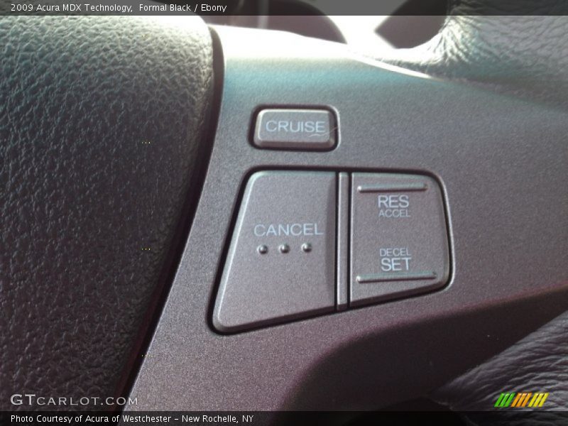Formal Black / Ebony 2009 Acura MDX Technology