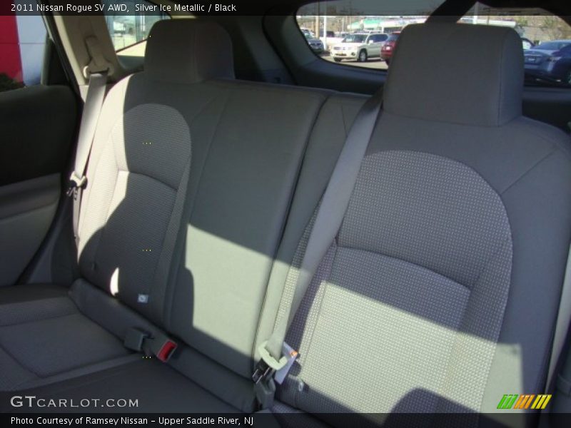 Silver Ice Metallic / Black 2011 Nissan Rogue SV AWD