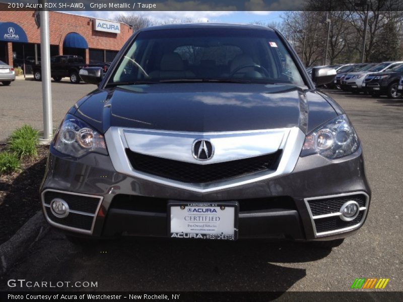 Grigio Metallic / Taupe 2010 Acura RDX SH-AWD