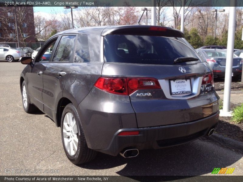 Grigio Metallic / Taupe 2010 Acura RDX SH-AWD