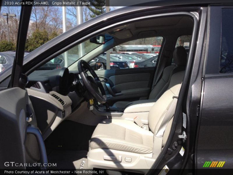 Grigio Metallic / Taupe 2010 Acura RDX SH-AWD