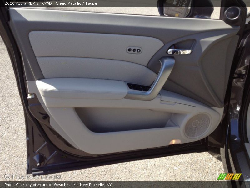 Grigio Metallic / Taupe 2010 Acura RDX SH-AWD