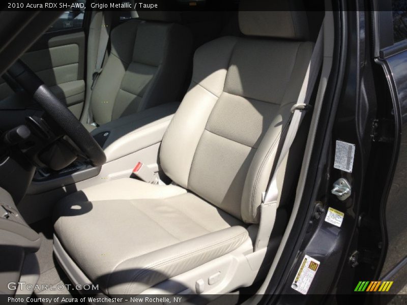 Grigio Metallic / Taupe 2010 Acura RDX SH-AWD