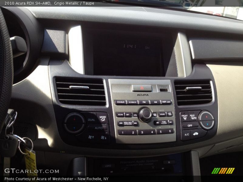 Grigio Metallic / Taupe 2010 Acura RDX SH-AWD
