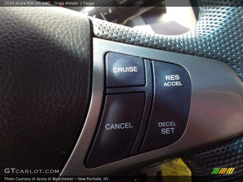 Grigio Metallic / Taupe 2010 Acura RDX SH-AWD