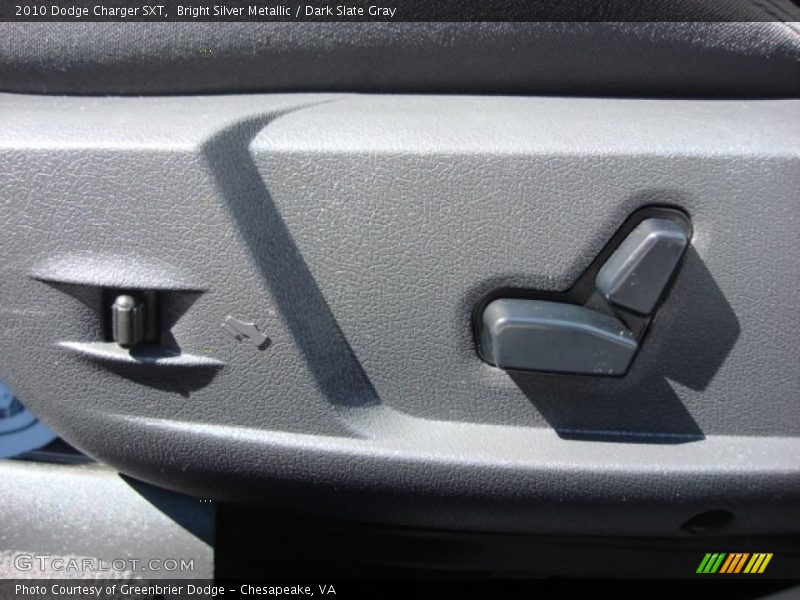 Bright Silver Metallic / Dark Slate Gray 2010 Dodge Charger SXT