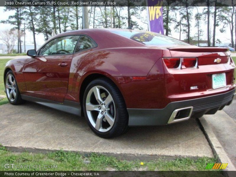 Red Jewel Tintcoat / Black 2010 Chevrolet Camaro SS/RS Coupe