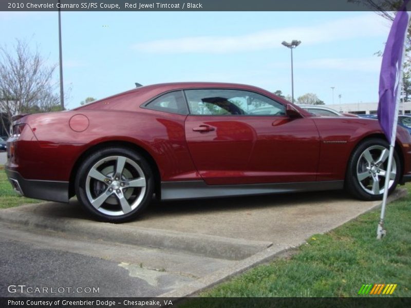 Red Jewel Tintcoat / Black 2010 Chevrolet Camaro SS/RS Coupe