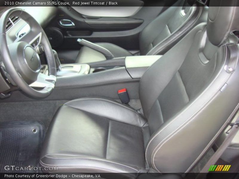 Red Jewel Tintcoat / Black 2010 Chevrolet Camaro SS/RS Coupe