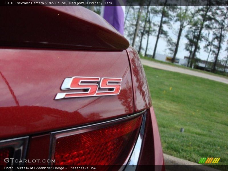 Red Jewel Tintcoat / Black 2010 Chevrolet Camaro SS/RS Coupe