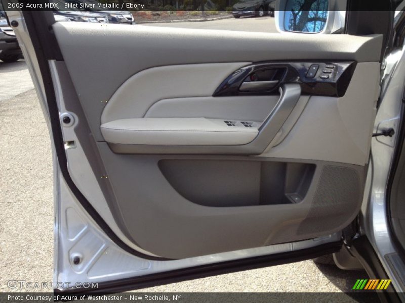 Billet Silver Metallic / Ebony 2009 Acura MDX