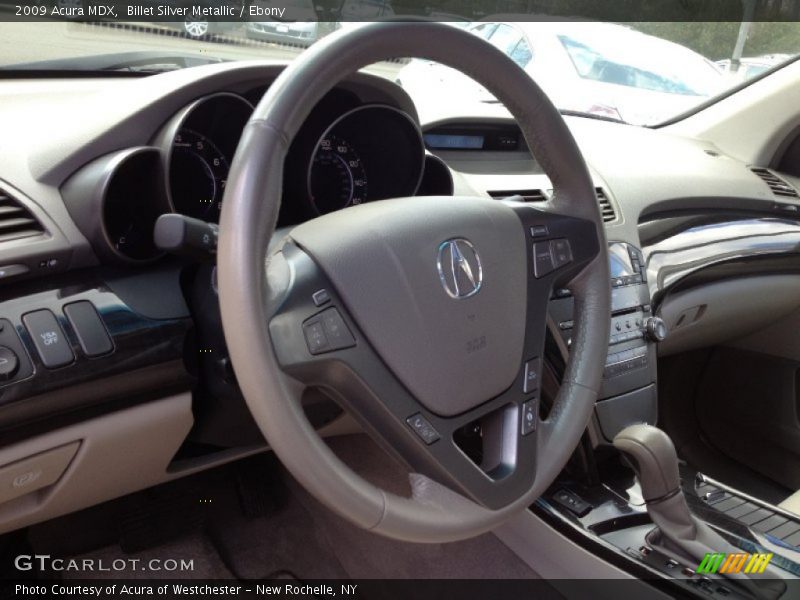 Billet Silver Metallic / Ebony 2009 Acura MDX