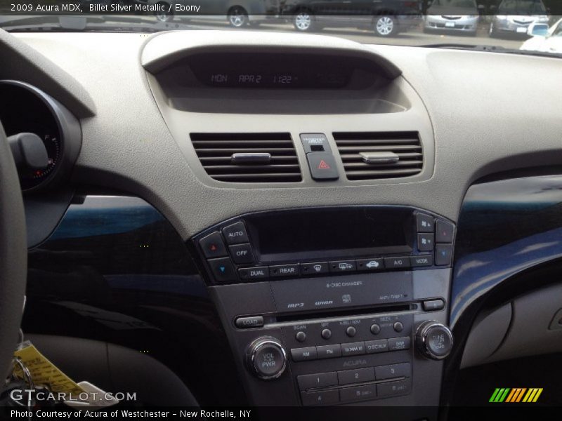 Billet Silver Metallic / Ebony 2009 Acura MDX