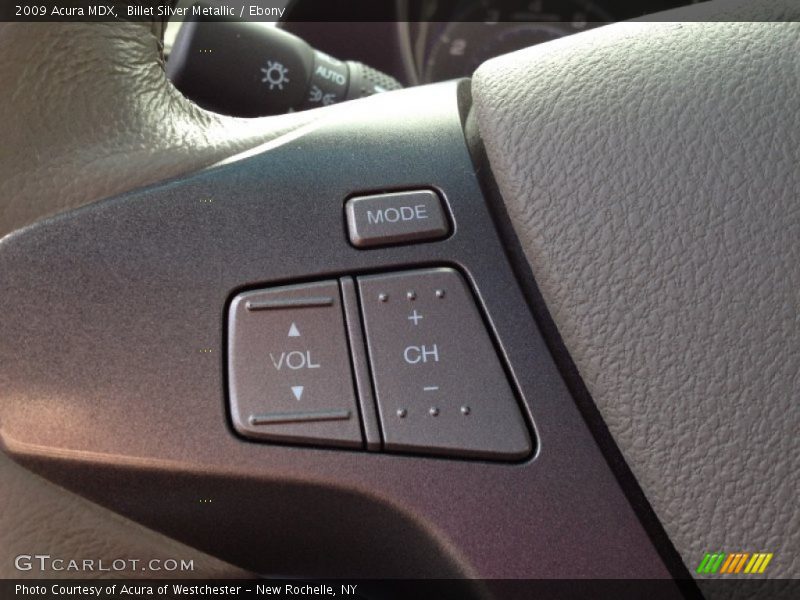 Billet Silver Metallic / Ebony 2009 Acura MDX