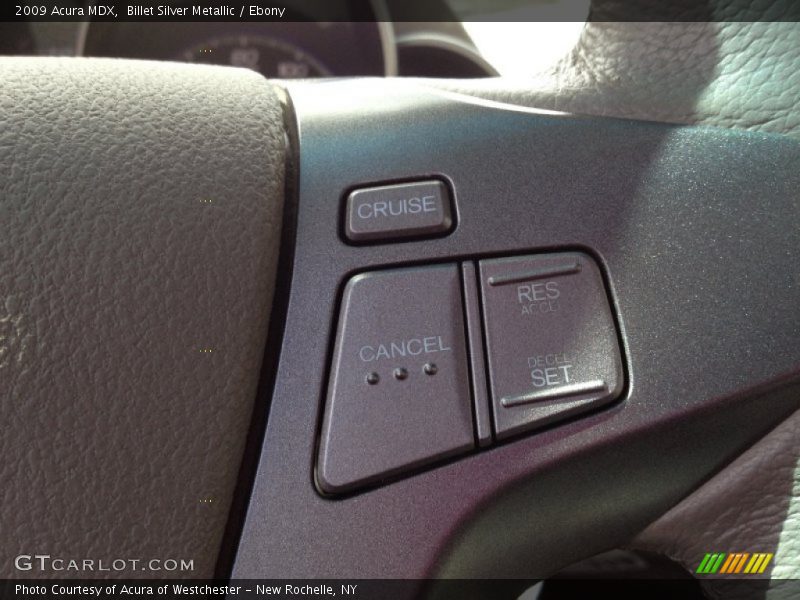 Billet Silver Metallic / Ebony 2009 Acura MDX
