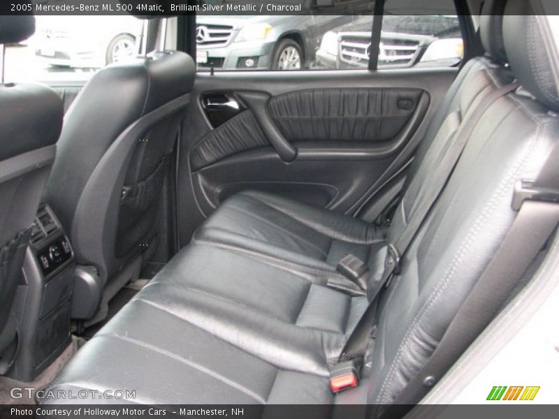 Brilliant Silver Metallic / Charcoal 2005 Mercedes-Benz ML 500 4Matic