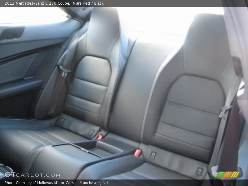 Mars Red / Black 2012 Mercedes-Benz C 250 Coupe