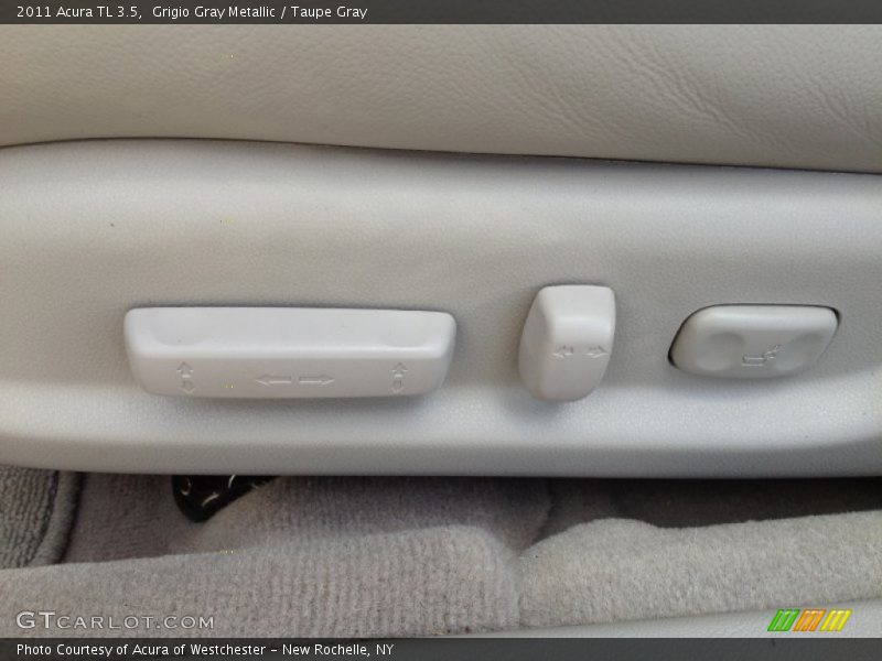 Grigio Gray Metallic / Taupe Gray 2011 Acura TL 3.5