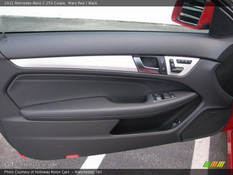 Mars Red / Black 2012 Mercedes-Benz C 250 Coupe