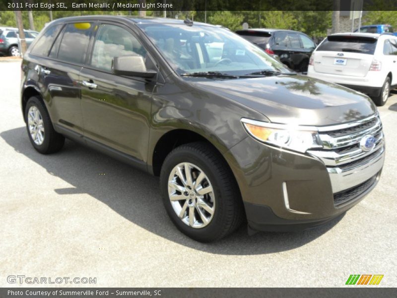 Earth Metallic / Medium Light Stone 2011 Ford Edge SEL