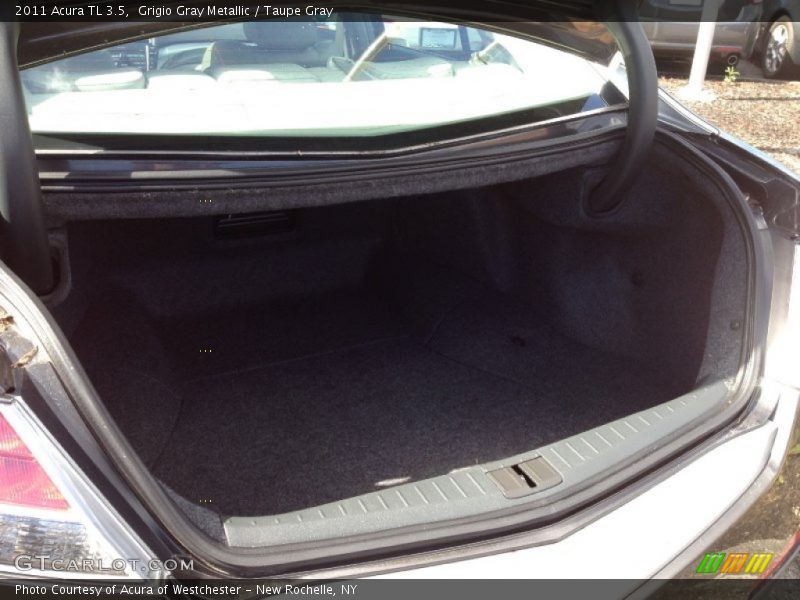 Grigio Gray Metallic / Taupe Gray 2011 Acura TL 3.5