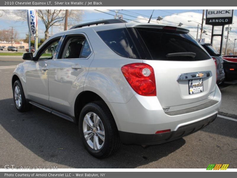 Silver Ice Metallic / Jet Black 2010 Chevrolet Equinox LT
