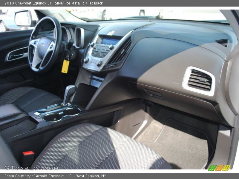 Silver Ice Metallic / Jet Black 2010 Chevrolet Equinox LT