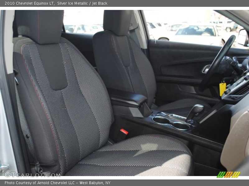 Silver Ice Metallic / Jet Black 2010 Chevrolet Equinox LT