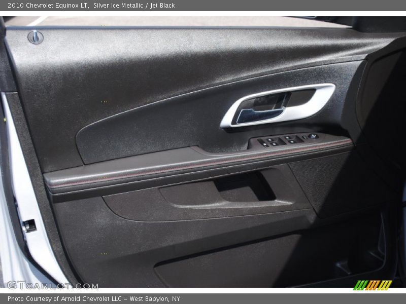 Silver Ice Metallic / Jet Black 2010 Chevrolet Equinox LT