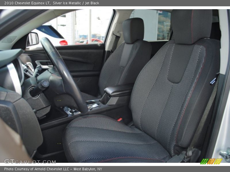 Silver Ice Metallic / Jet Black 2010 Chevrolet Equinox LT