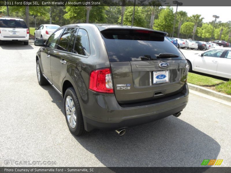 Earth Metallic / Medium Light Stone 2011 Ford Edge SEL