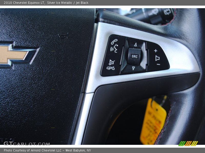 Silver Ice Metallic / Jet Black 2010 Chevrolet Equinox LT