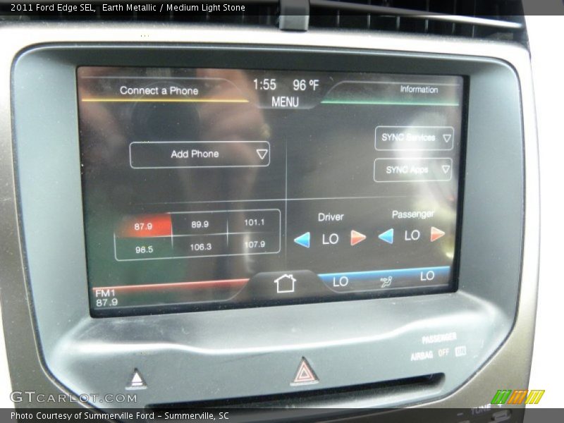 Earth Metallic / Medium Light Stone 2011 Ford Edge SEL