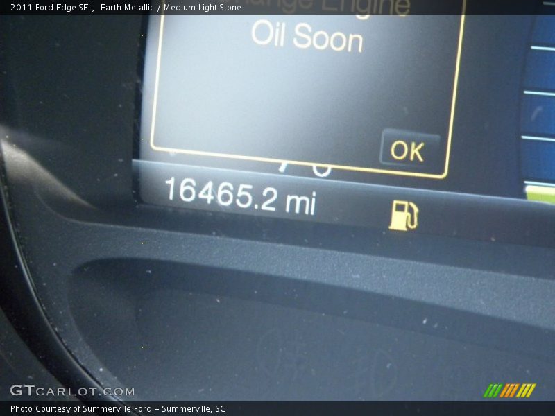 Earth Metallic / Medium Light Stone 2011 Ford Edge SEL